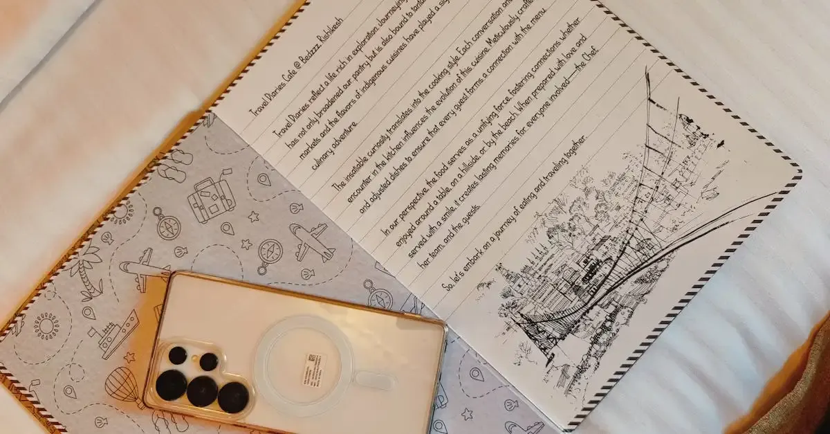 Technique carnet de voyage