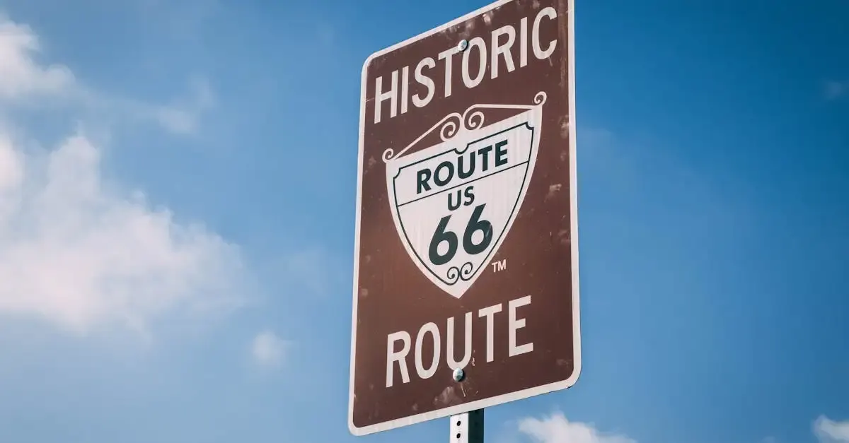 Livre route 66 carnet de voyage