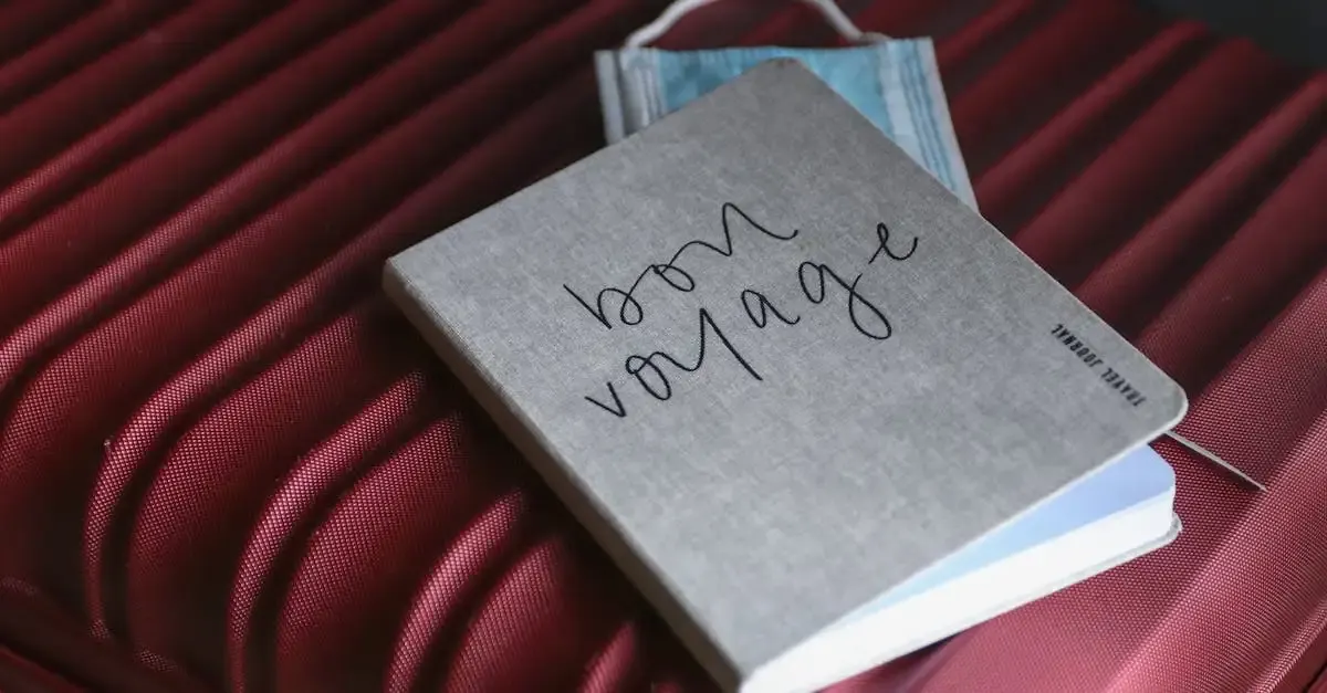 Materiel pour carnet de voyage